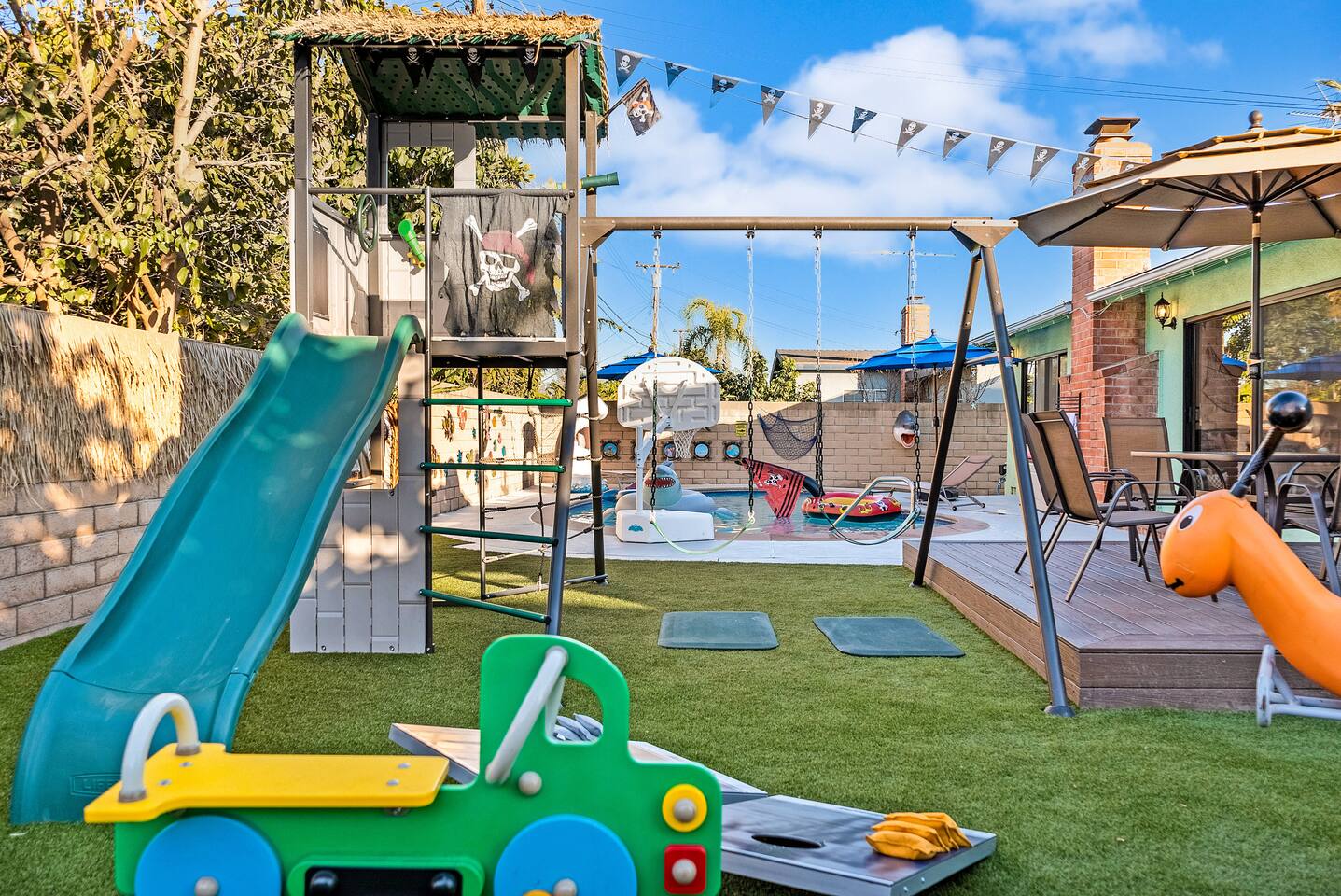 Swing set!