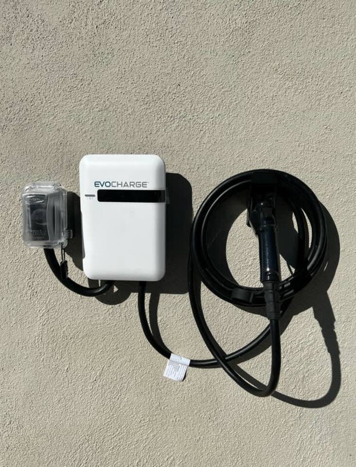 Free EV Charging at the home for electric vehicles.