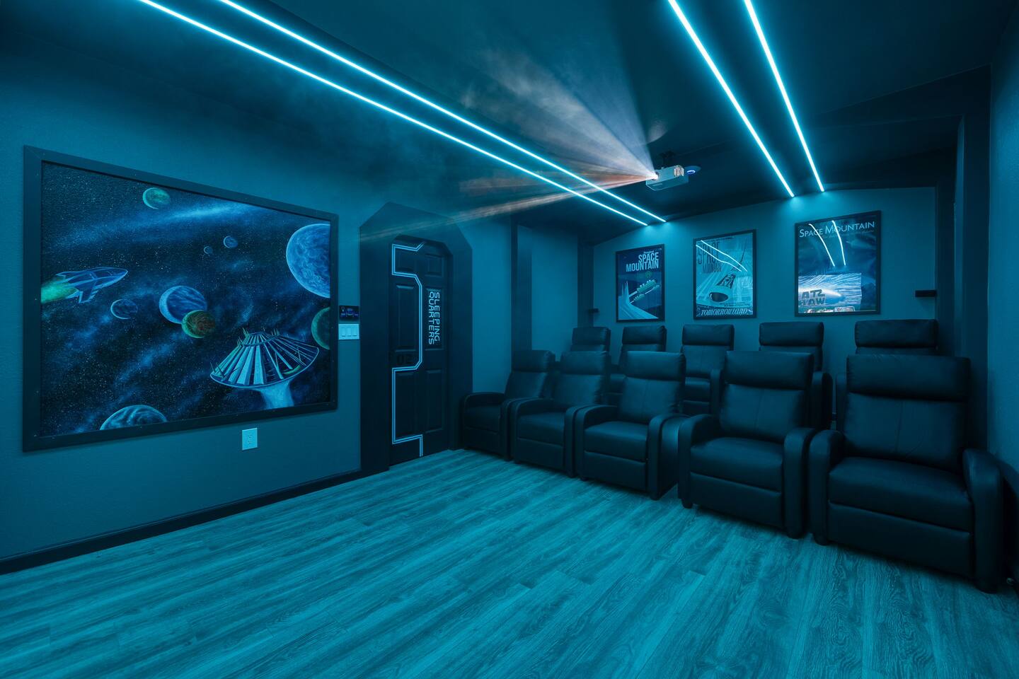 The Space Mountain Theater