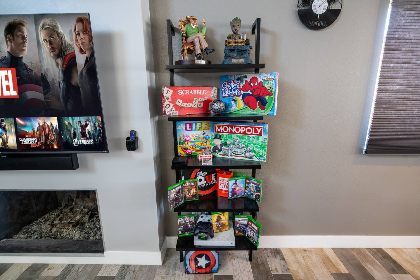 Xbox, video games, and board games for the whole family!