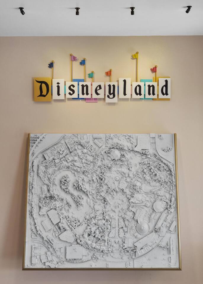 Scale model of Disneyland park!