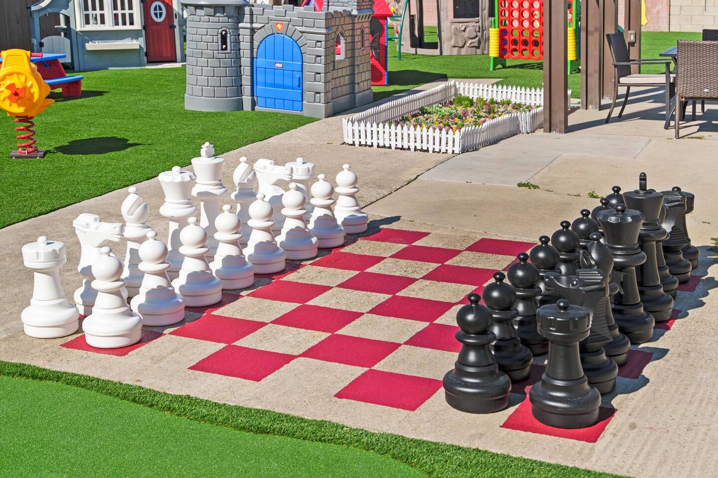 Oversized chess!