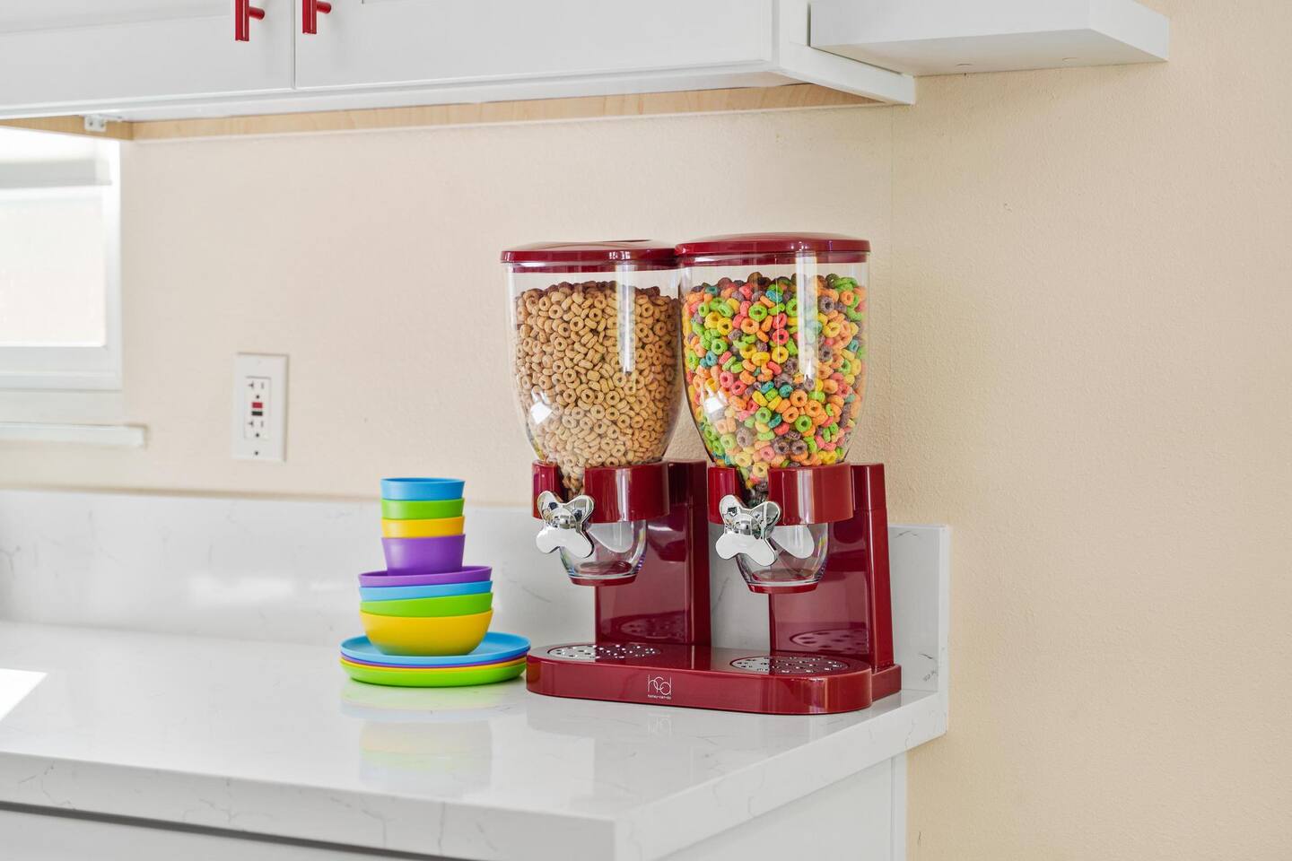 Complimentary cereal for breakfast!