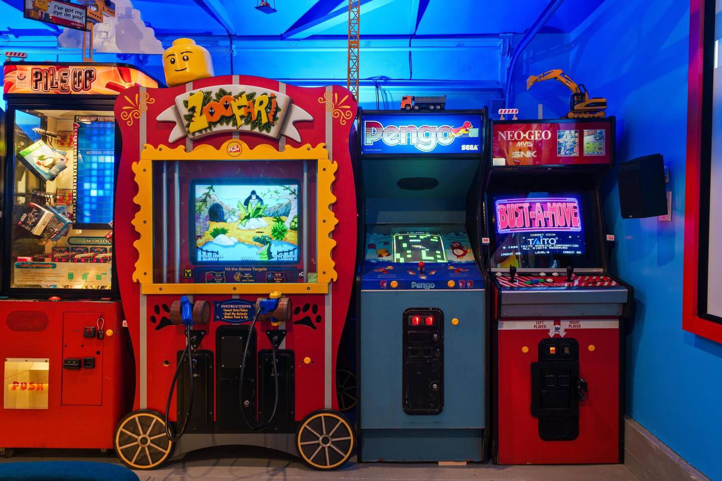 Free to play arcade games!