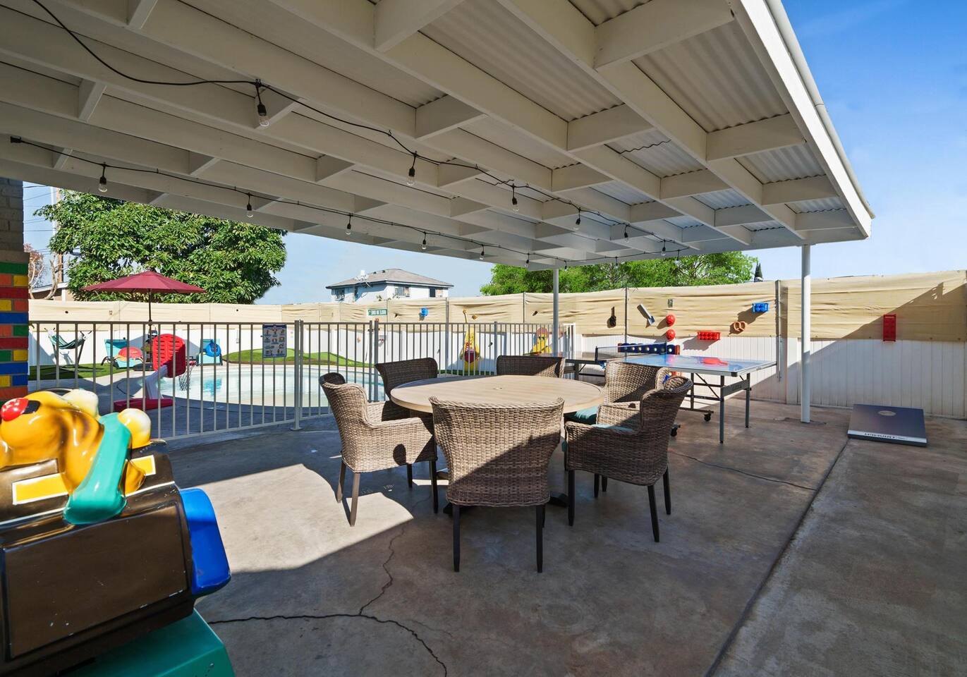 Dine by the pool!