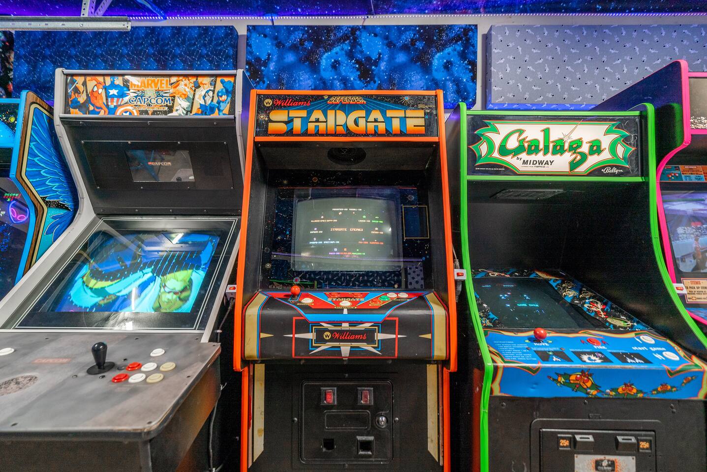 Classic arcade games for the whole family!