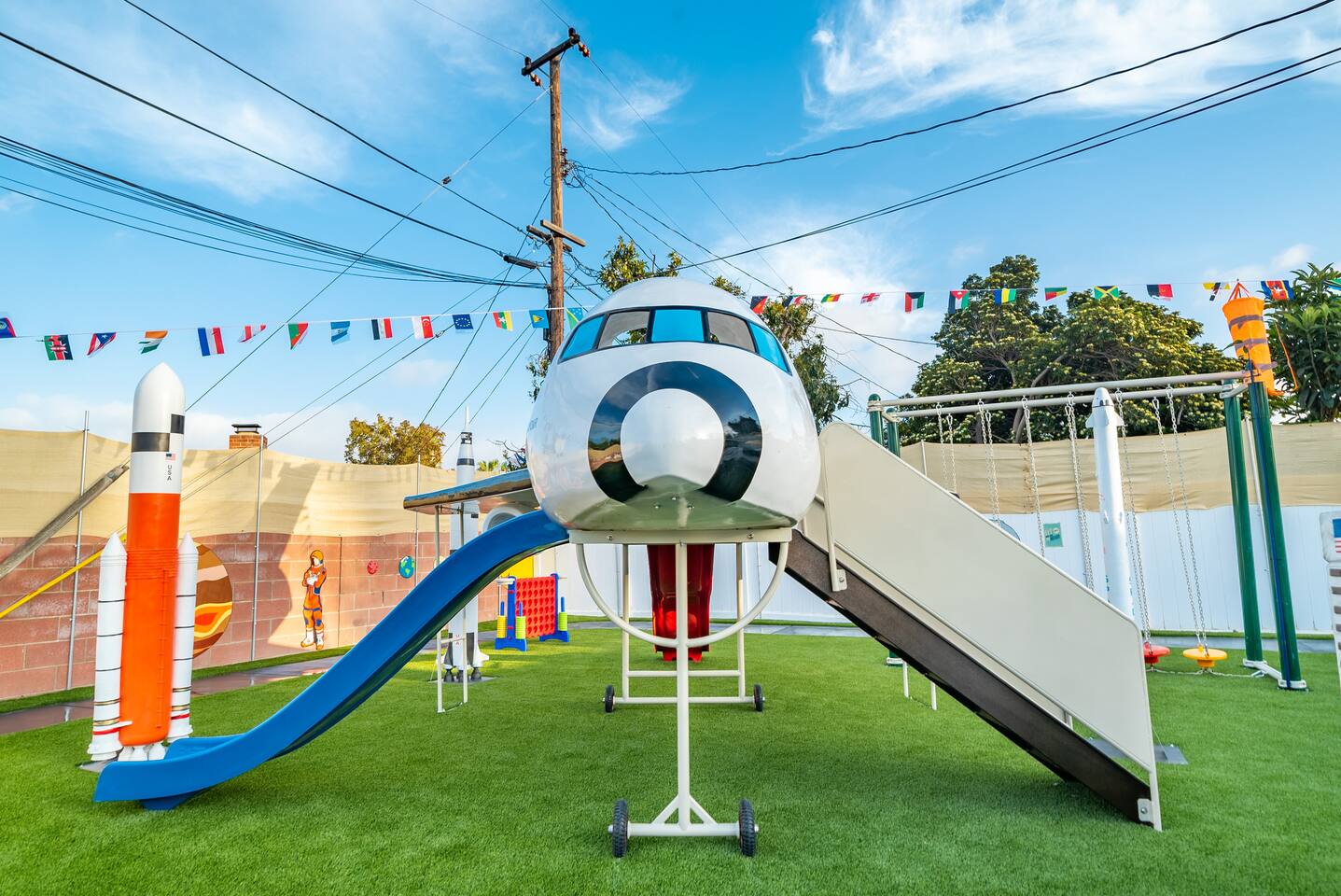 Endeavor space shuttle playground