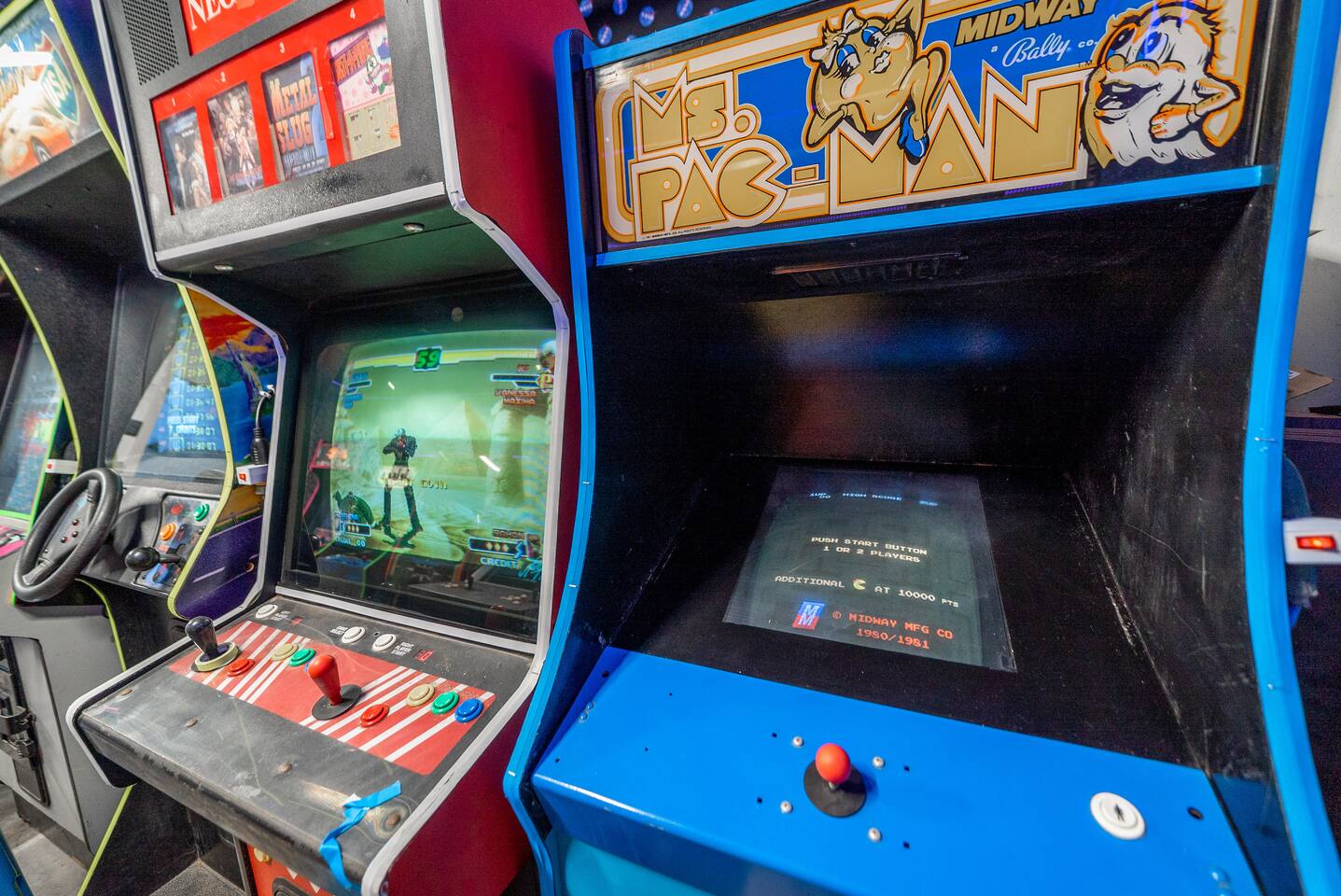 Classic Ms. Pac-Man.