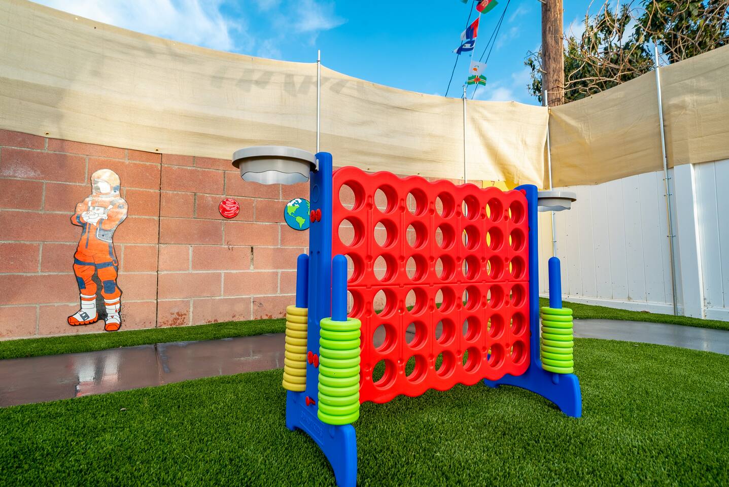 Oversized Connect 4!