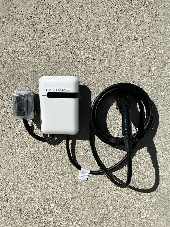 Free EV charging at the property!