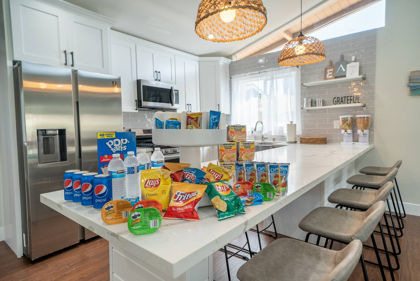 Complimentary snacks always provided!