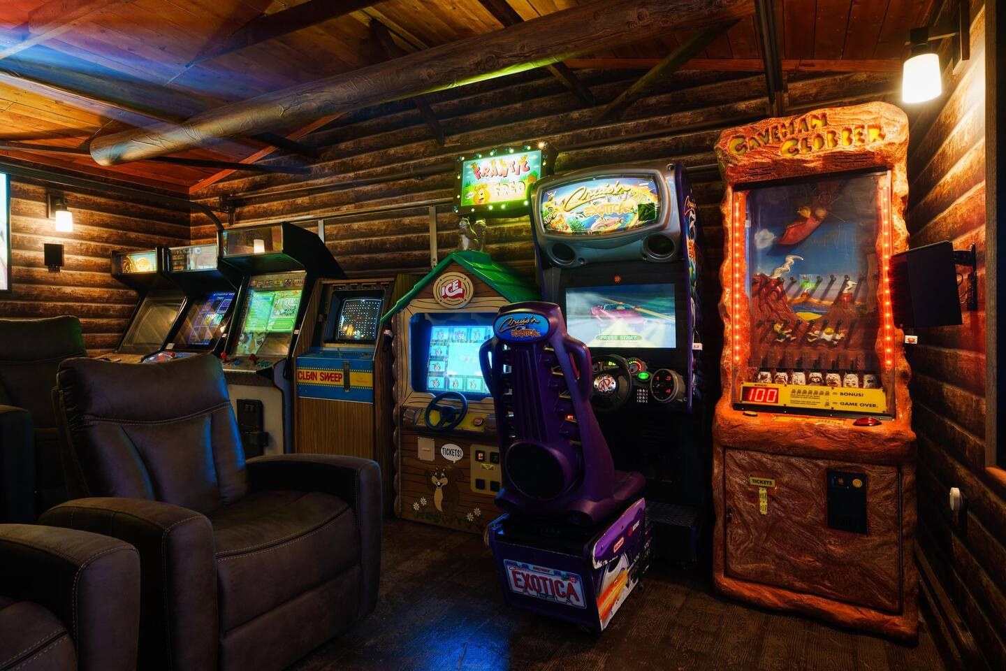 All games set to free play!