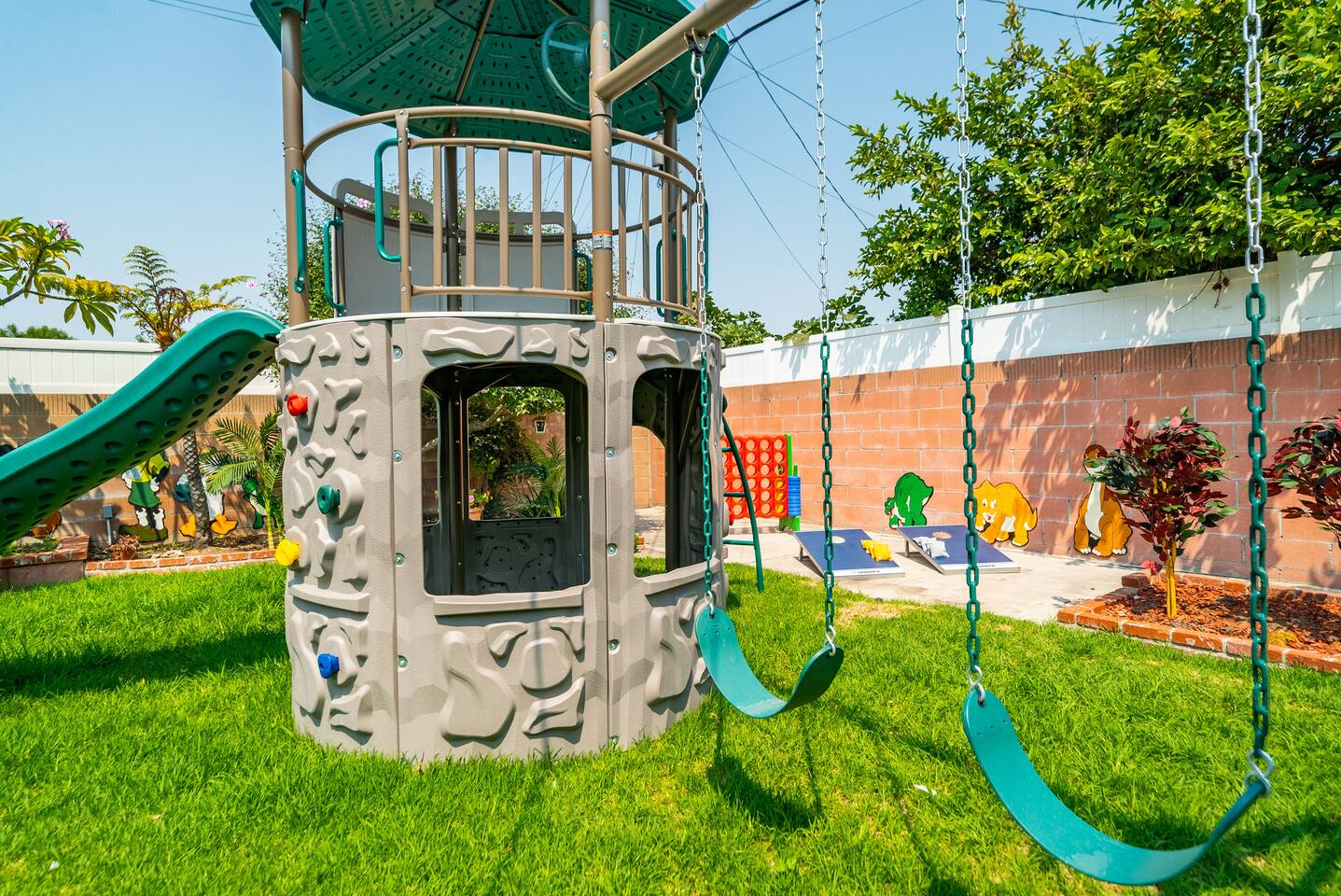 Oversized playground and fort!