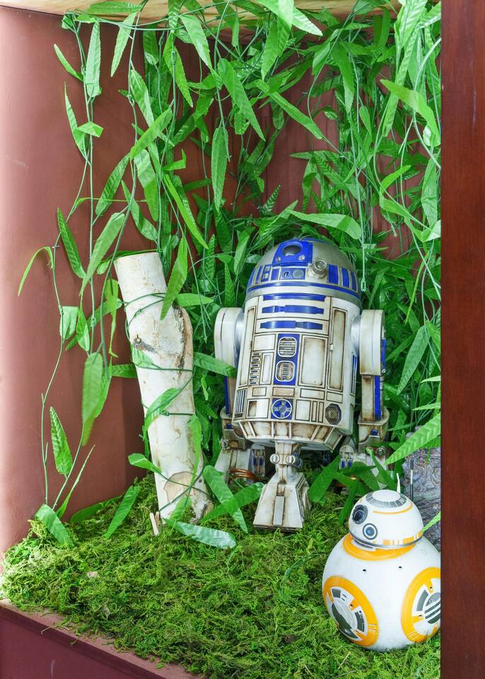 R2-D2 statue!